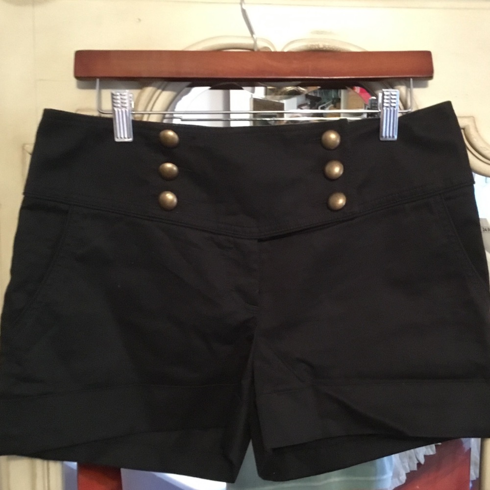 H&M High waisted black shorts